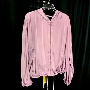 Lilac Windbreaker Jacket